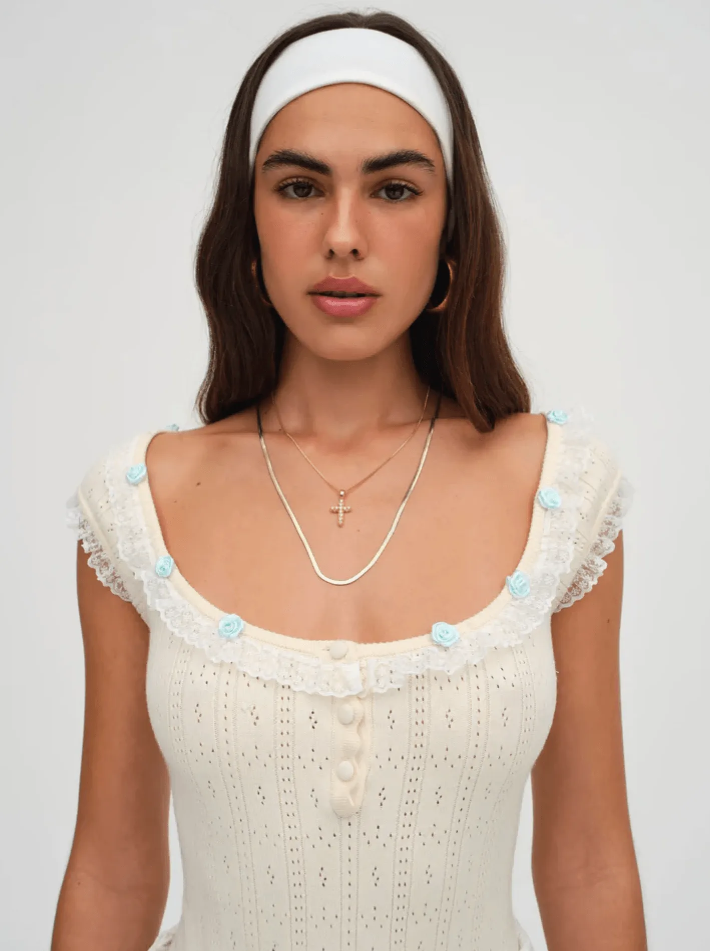 For Love & Lemons Daniela Knit Bodysuit