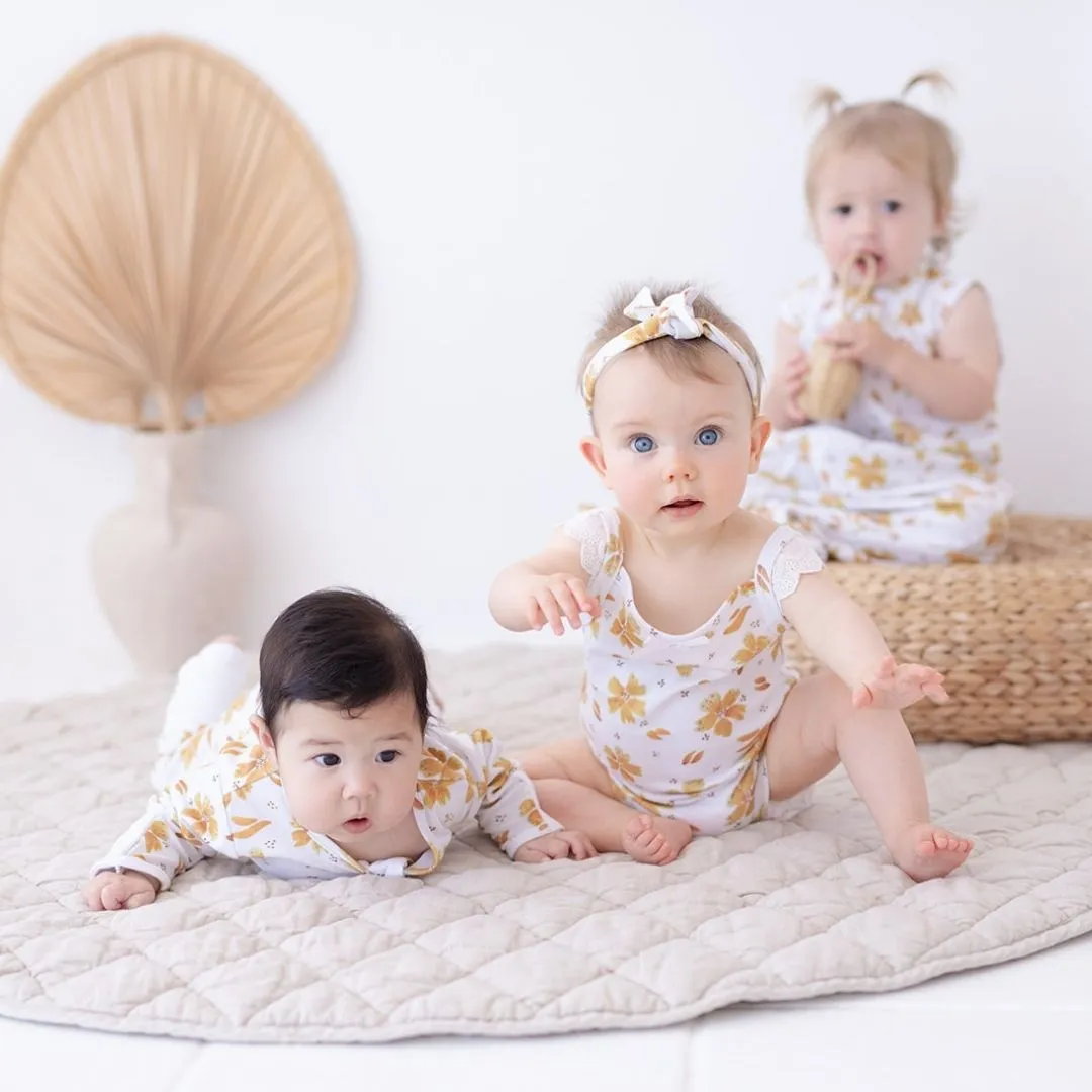Frill Bodysuit - Summer Blooms