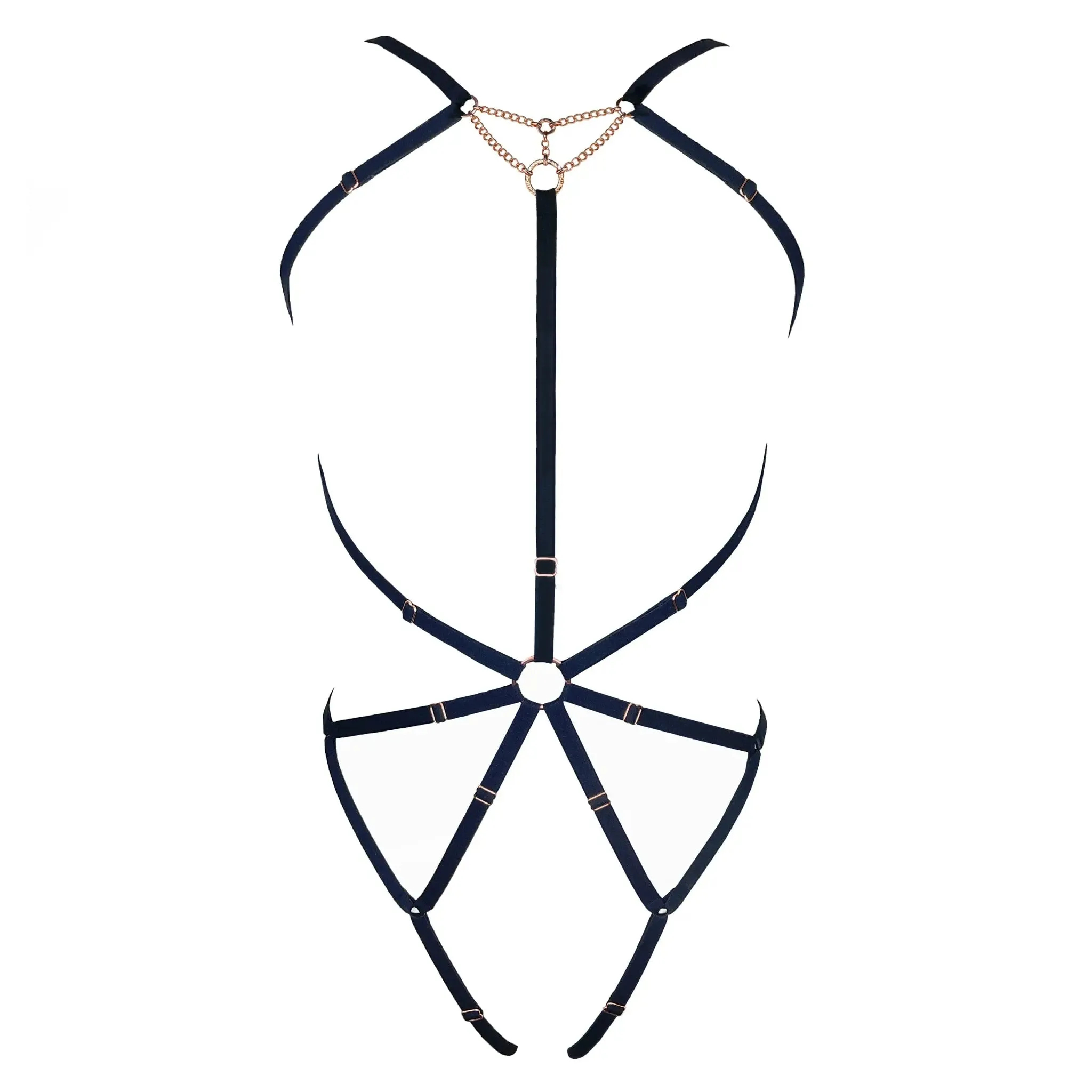 Frisson Full Body Harness Black