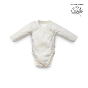 Full-Print Organic Kimono Bodysuit