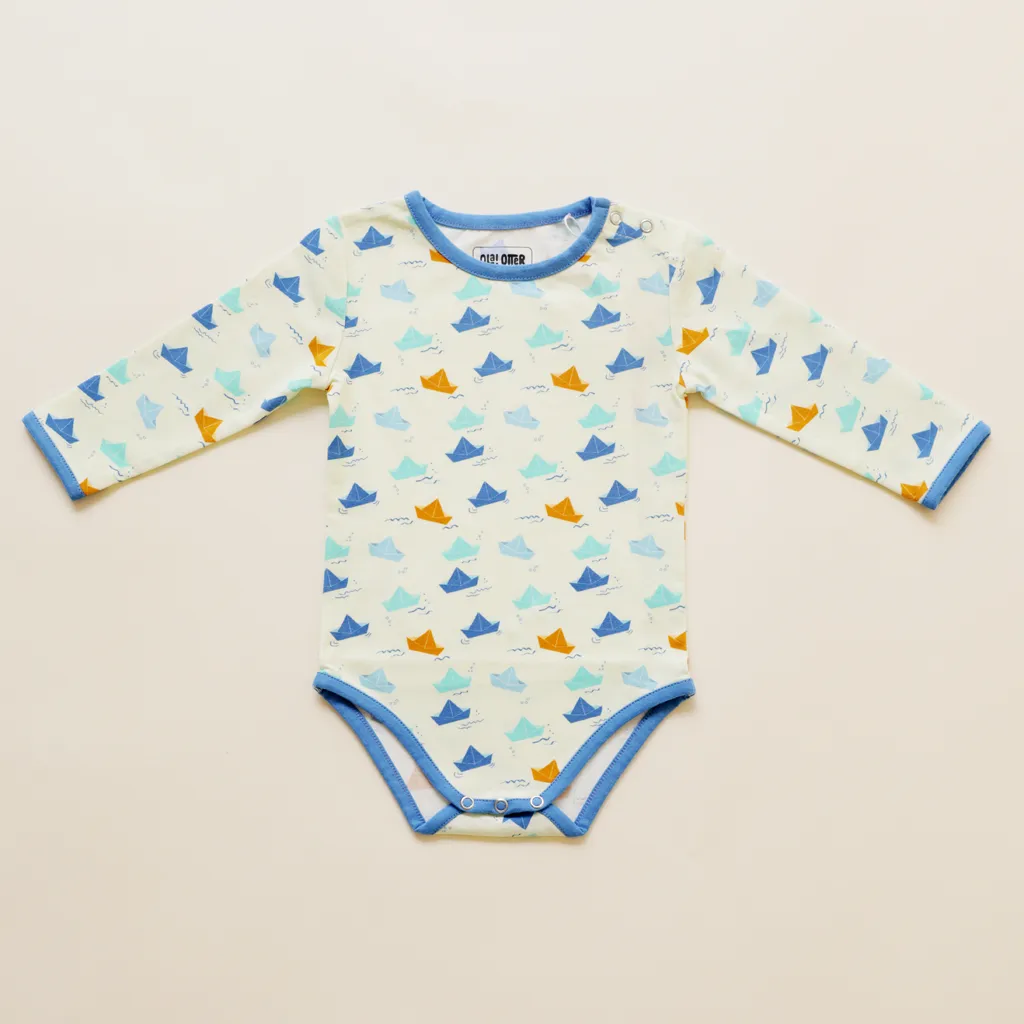Full Sleeve Bodysuit - Paper Boat