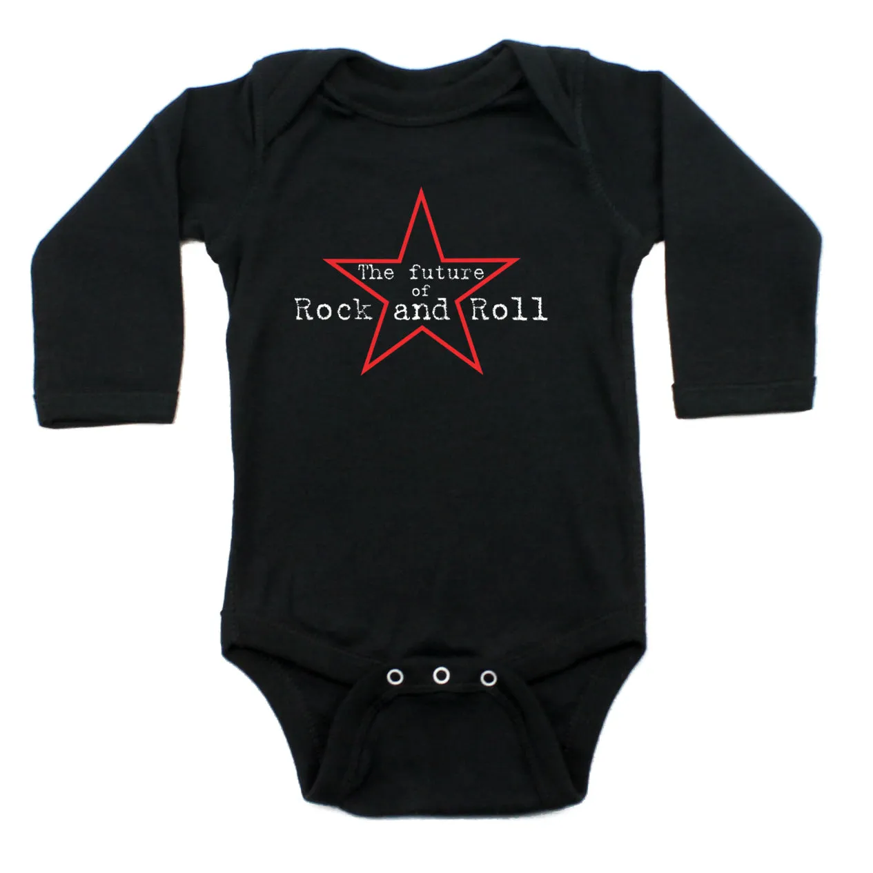 Future of Rock and Roll Rockstar Long Sleeve Baby Infant Bodysuit