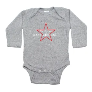 Future of Rock and Roll Rockstar Long Sleeve Baby Infant Bodysuit
