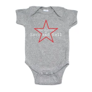 Future of Rock and Roll Rockstar Short Sleeve Baby Infant Bodysuit