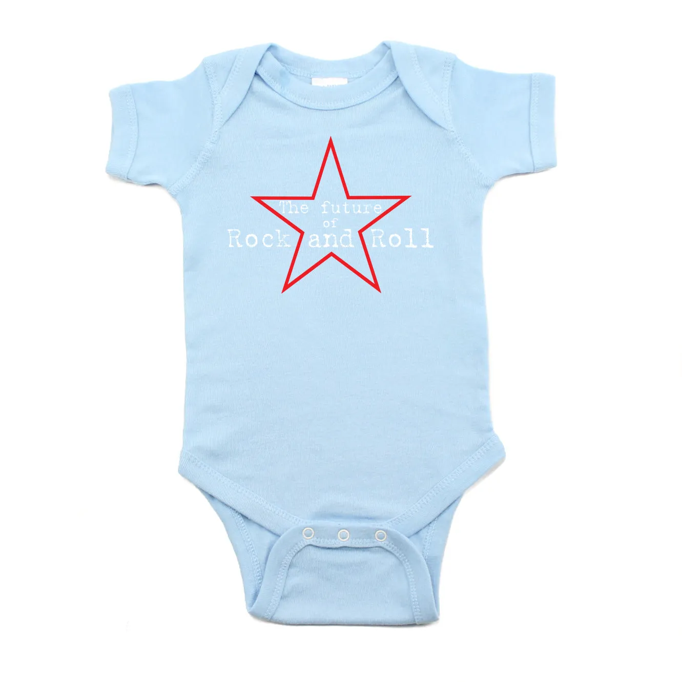 Future of Rock and Roll Rockstar Short Sleeve Baby Infant Bodysuit