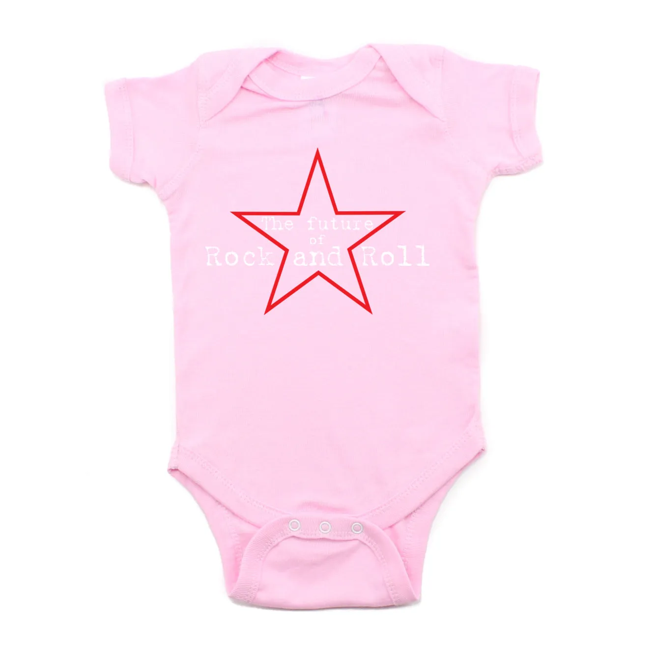 Future of Rock and Roll Rockstar Short Sleeve Baby Infant Bodysuit