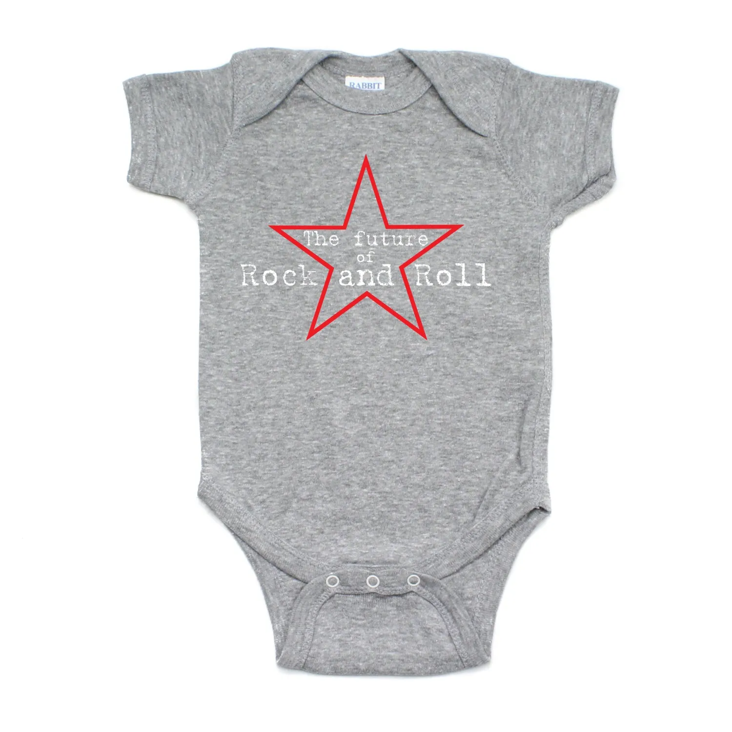 Future of Rock and Roll Rockstar Short Sleeve Baby Infant Bodysuit