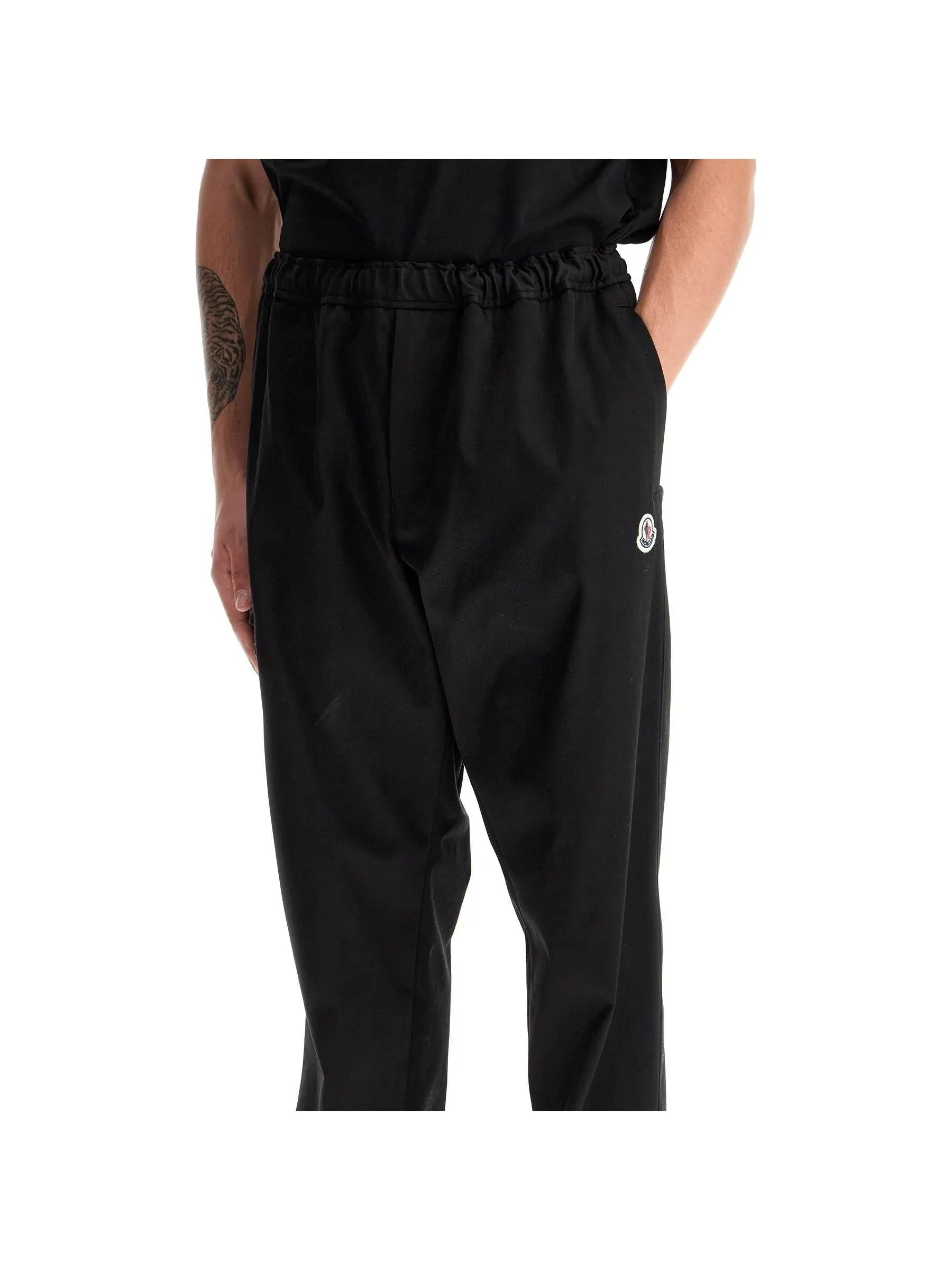 Gabardine Tapered Joggers