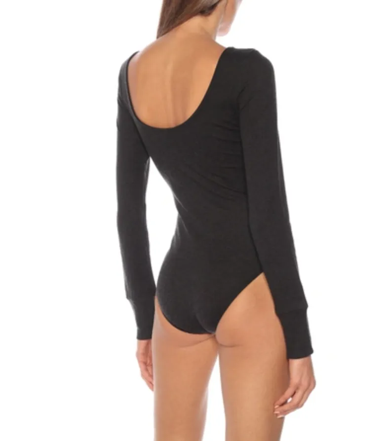 Ganni Jersey-Knit Bodysuit