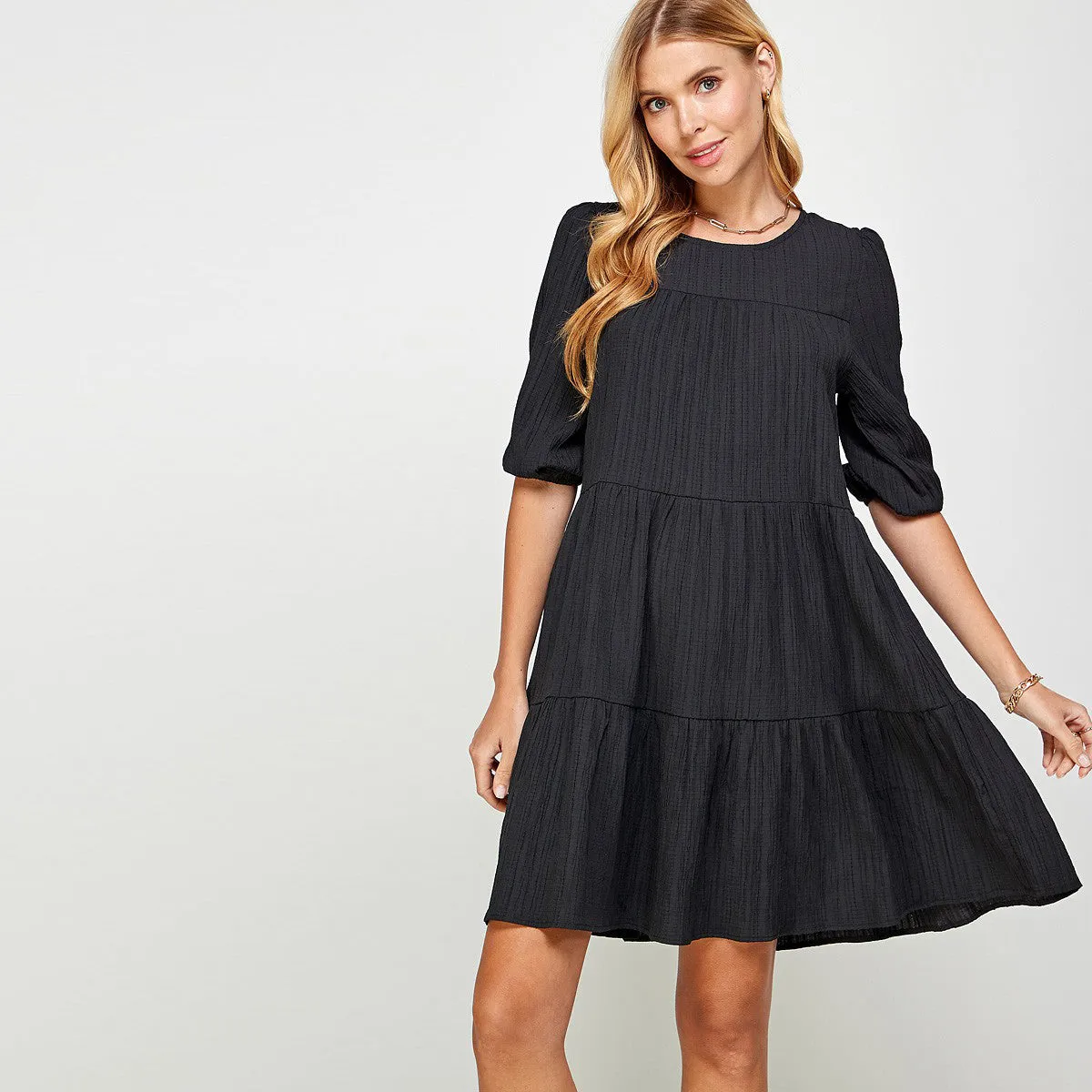 Garden Party Bishop Sleeve Dress
