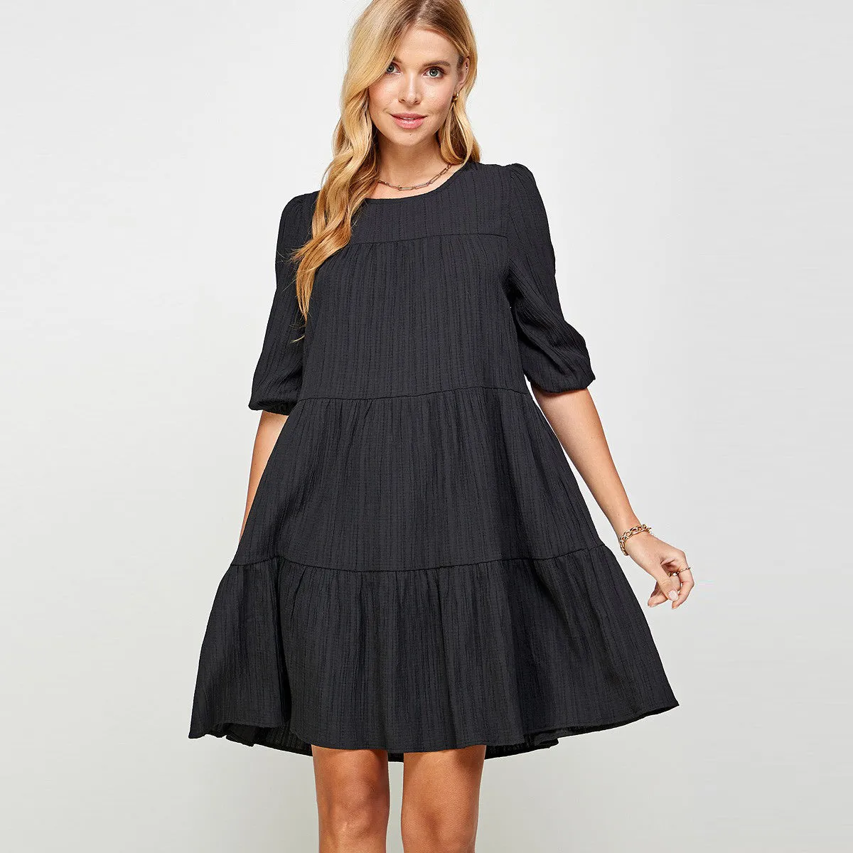 Garden Party Bishop Sleeve Dress