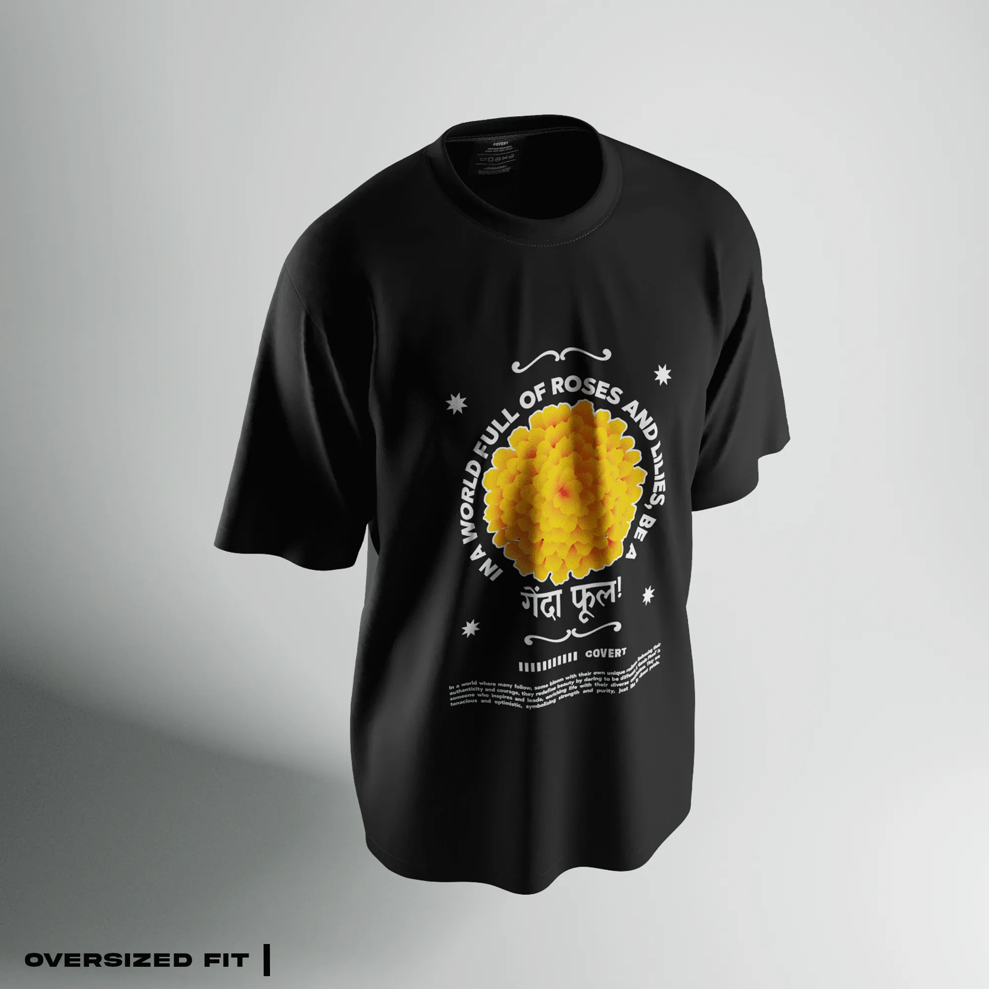 'Genda Phool' Oversized T-shirt