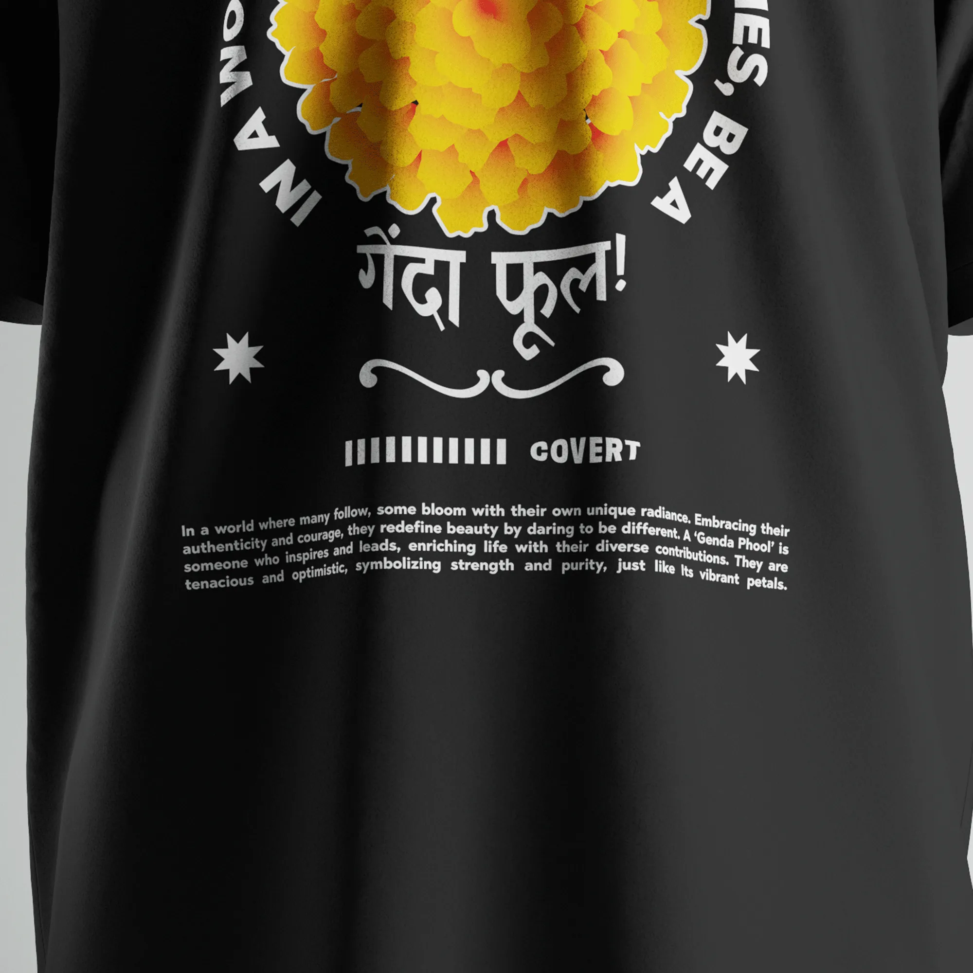 'Genda Phool' Oversized T-shirt
