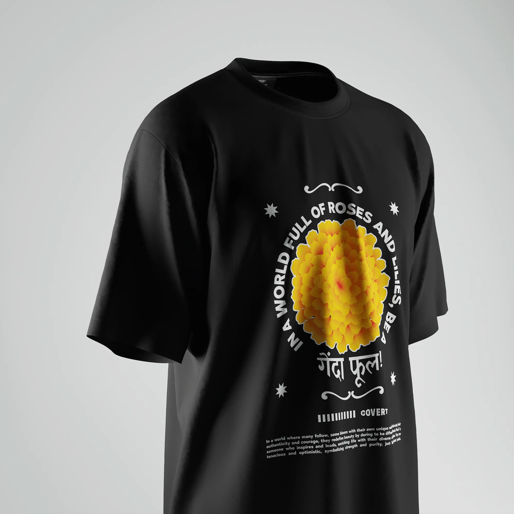'Genda Phool' Oversized T-shirt