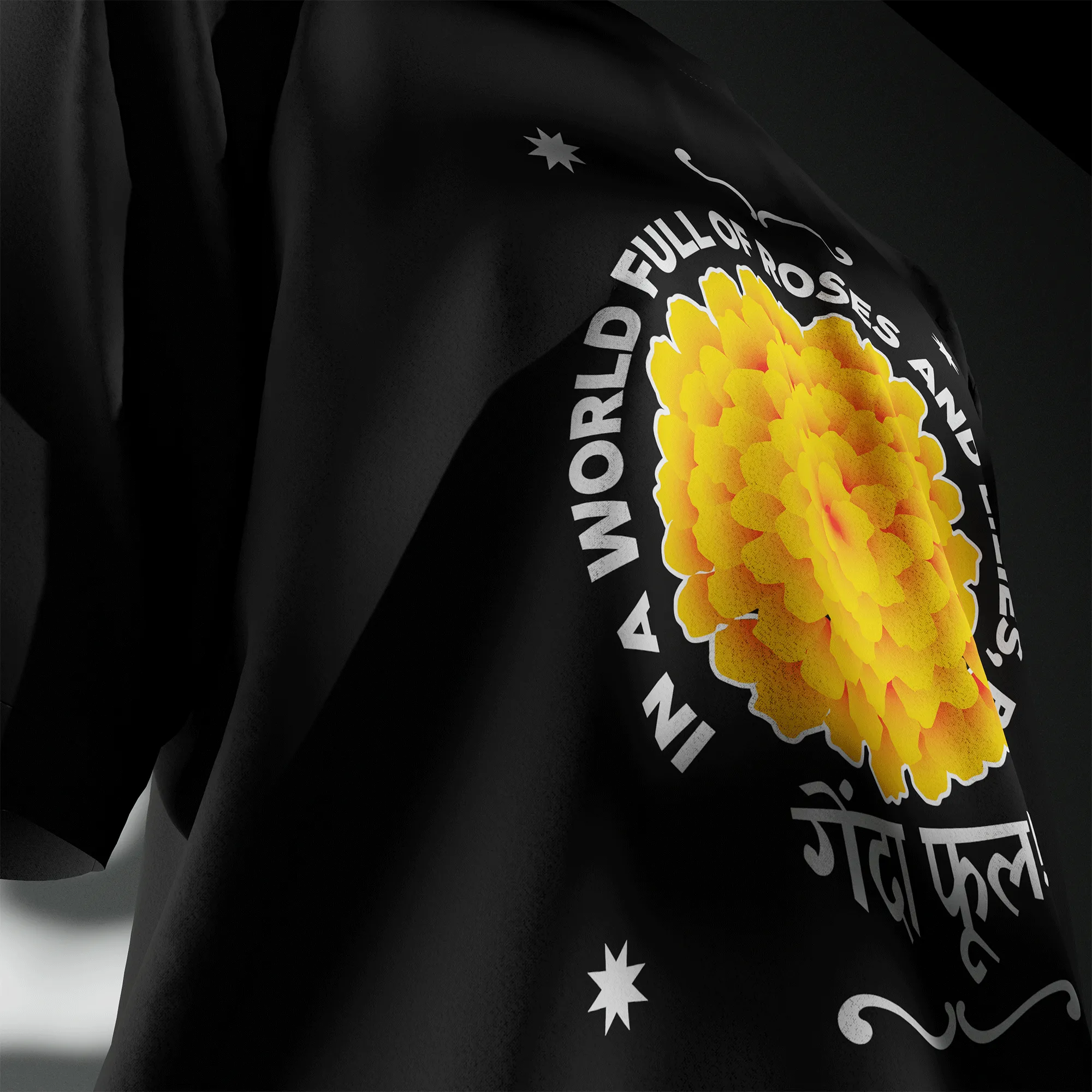 'Genda Phool' Oversized T-shirt