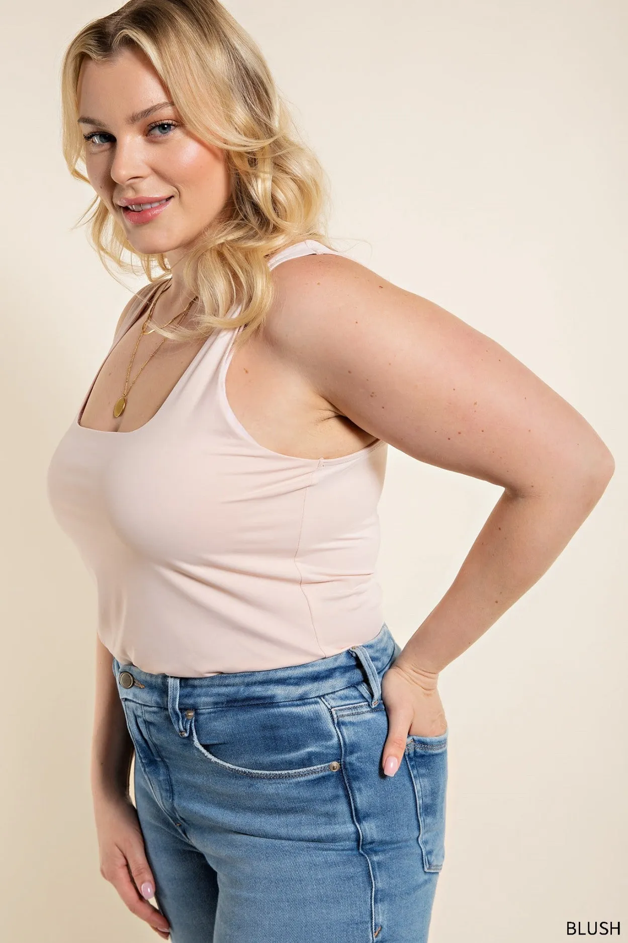 Getting In the Swing Bodysuit - Blush