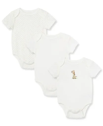 Giraffe 3 Pack Bodysuit