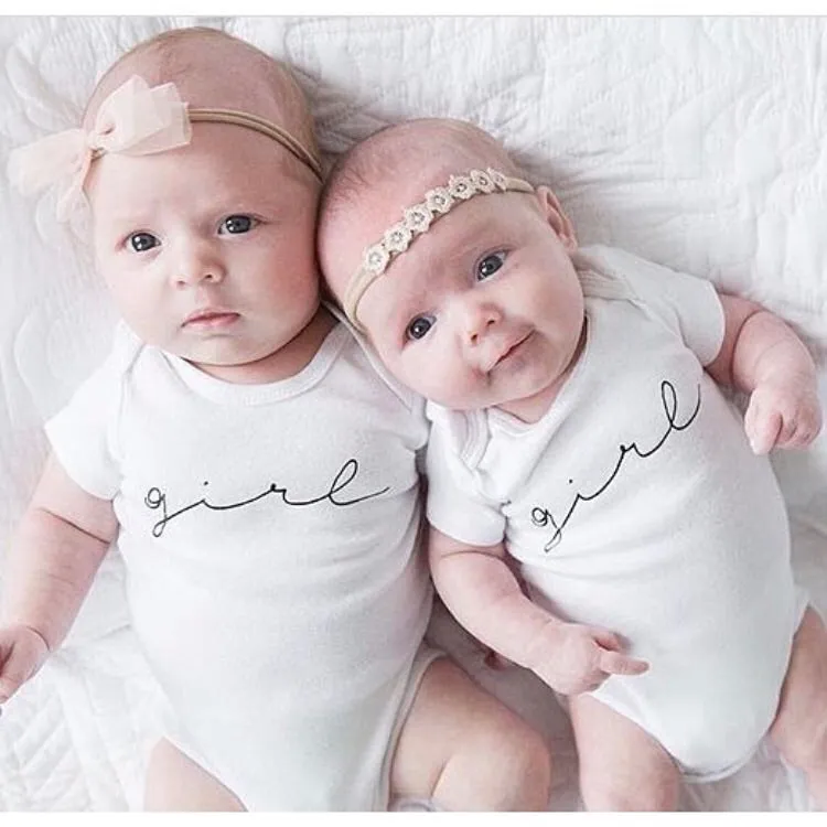 Girl Gender Reveal (script font)- BODYSUIT