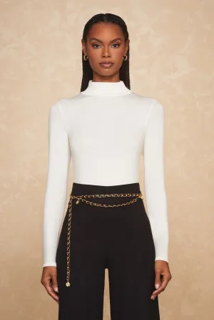 Giselle Bodysuit - Pearl