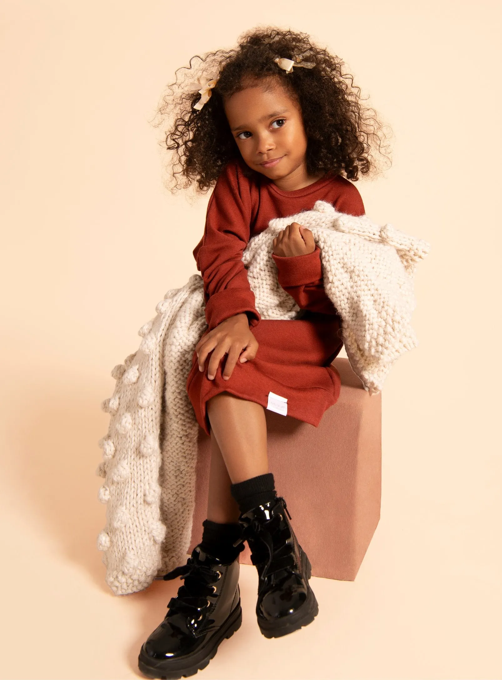 Grow With Me Sweater | Chestnut