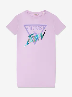 Guess Baby Girls Mesh Trim Bodysuit in Pink