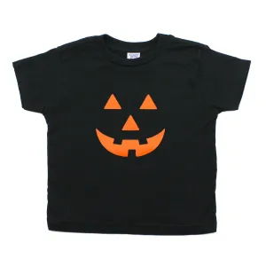 Halloween Pumpkin Face Short Sleeve Baby Infant Bodysuit