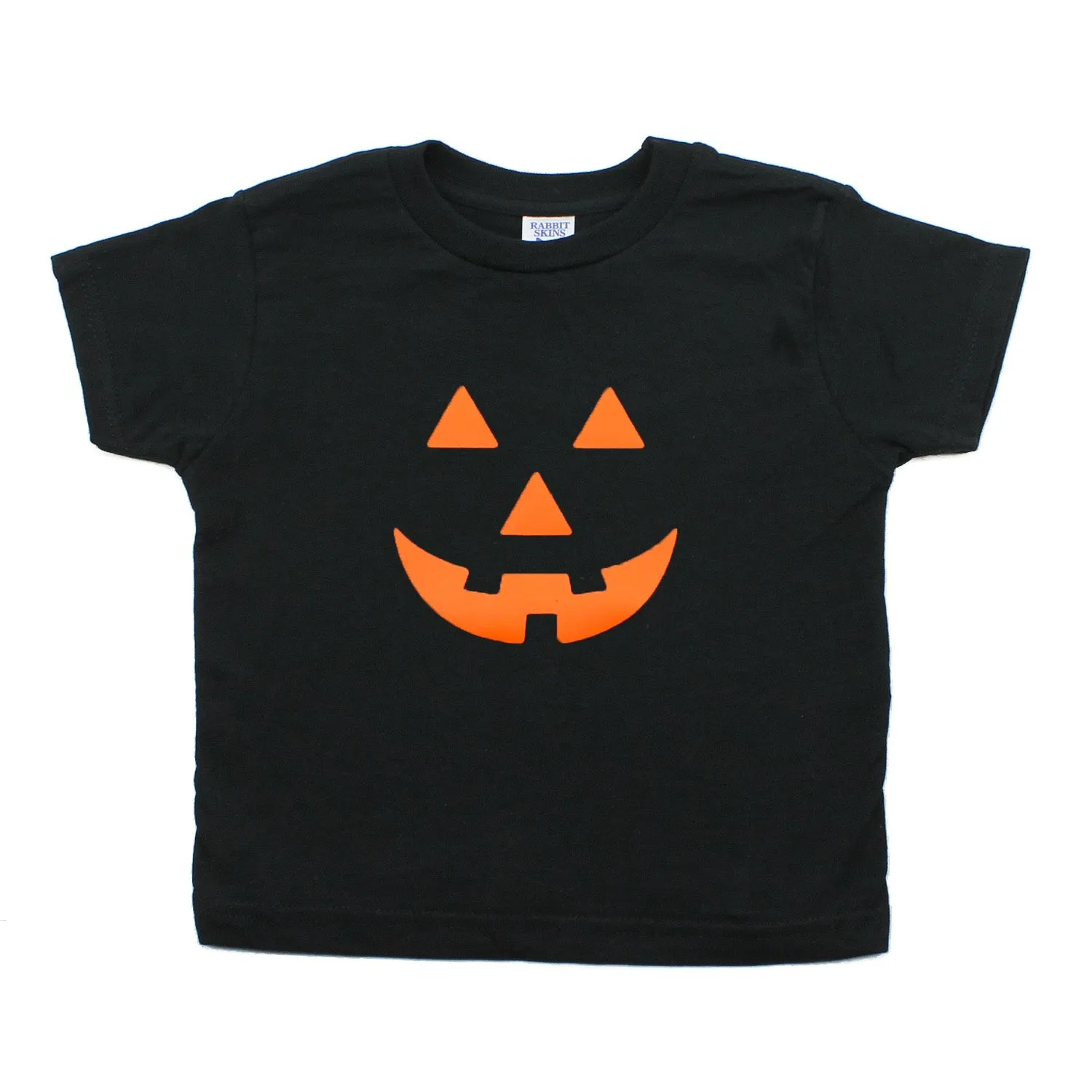 Halloween Pumpkin Face Short Sleeve Baby Infant Bodysuit