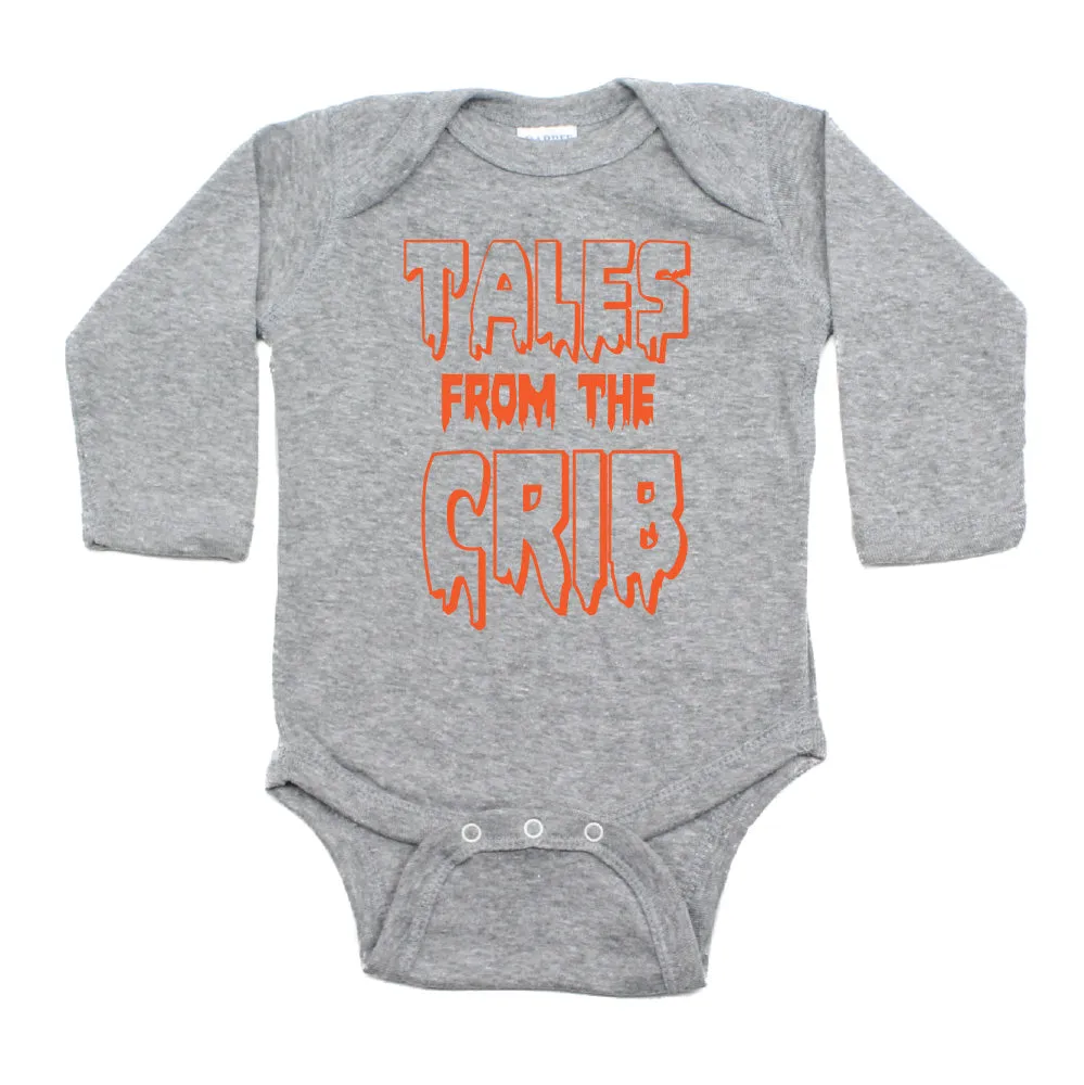 Halloween Tales From The Crib Long Sleeve Bodysuit