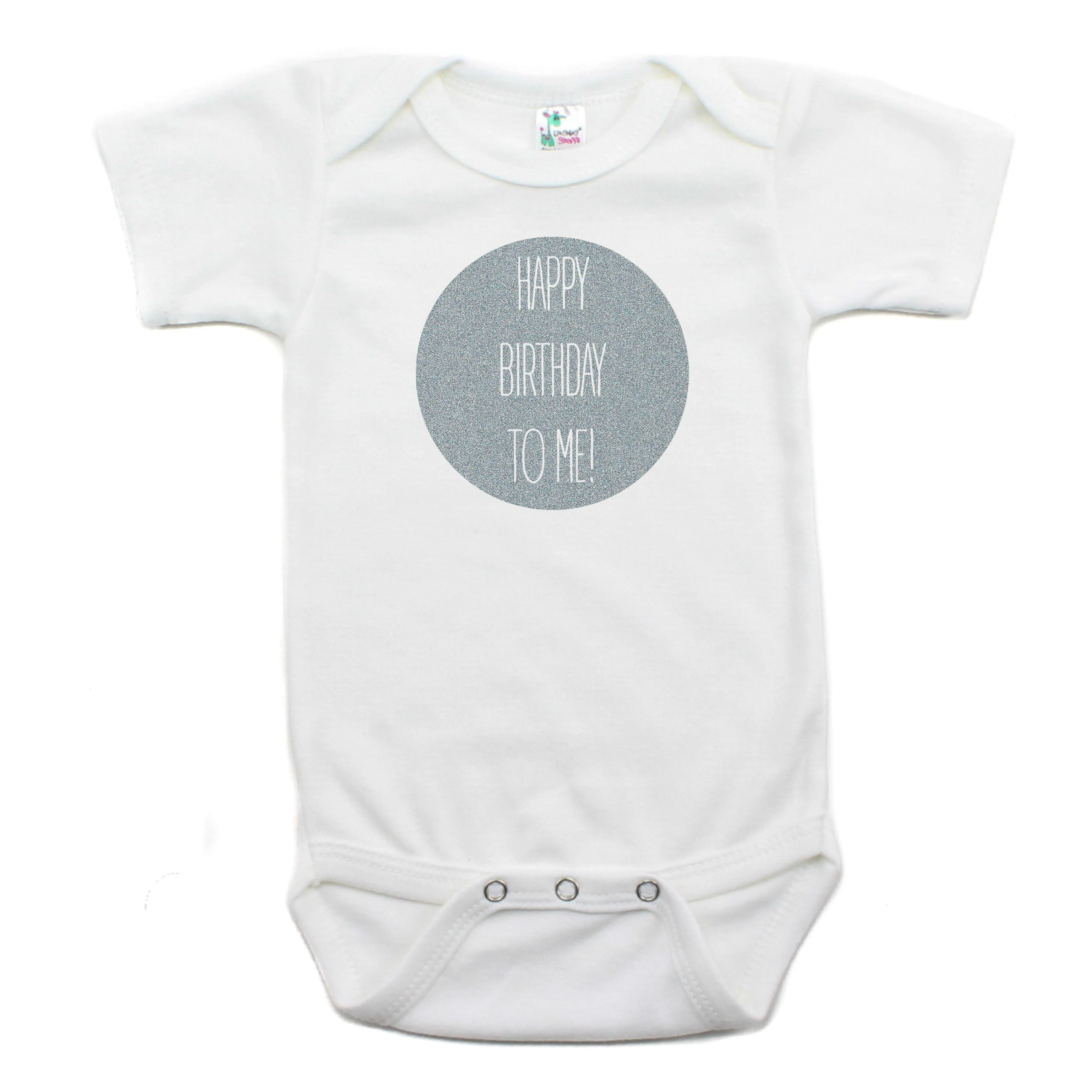 Happy Birthday To Me Short Sleeve Bodysuit
