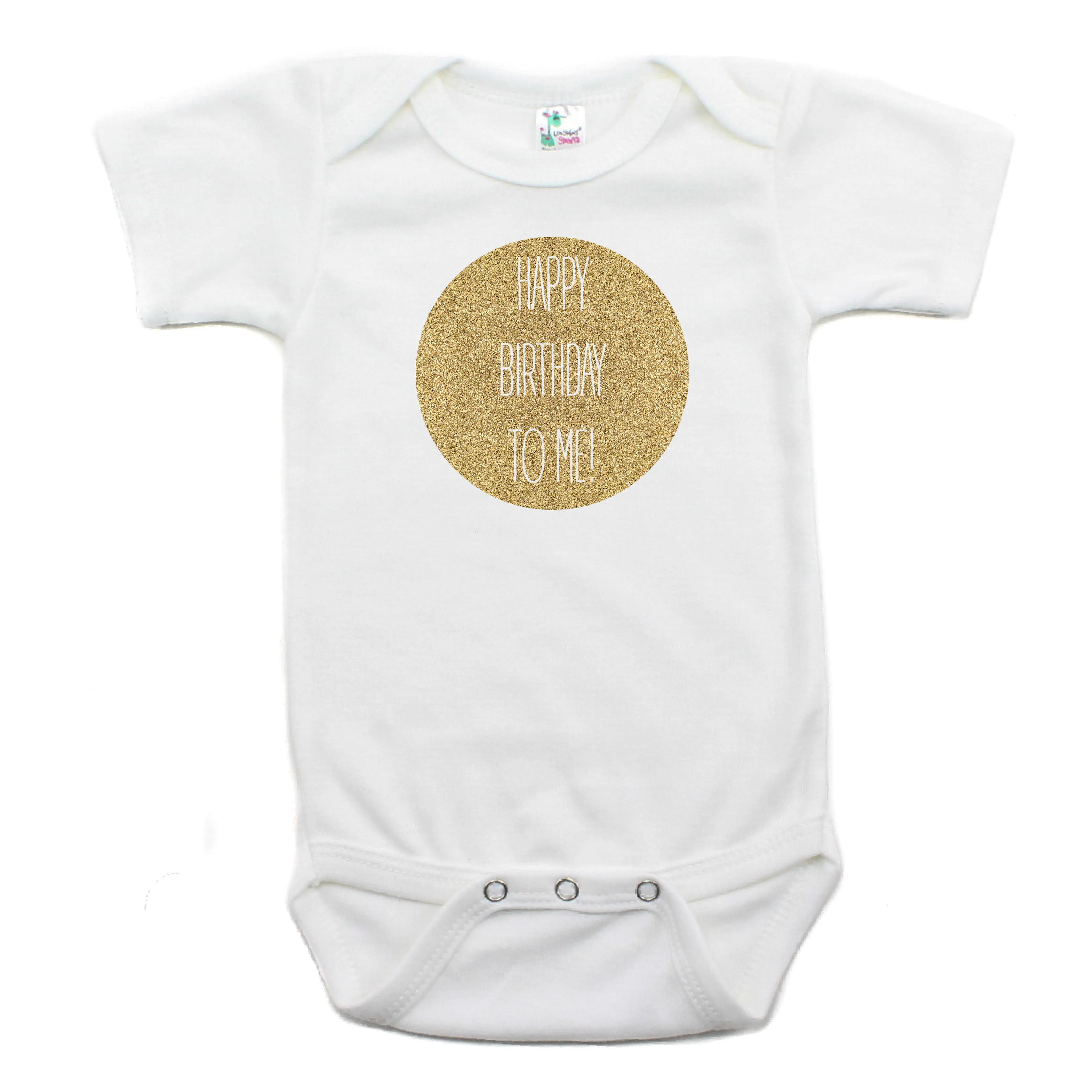 Happy Birthday To Me Short Sleeve Bodysuit