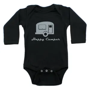 Happy Camper Long Sleeve Bodysuit