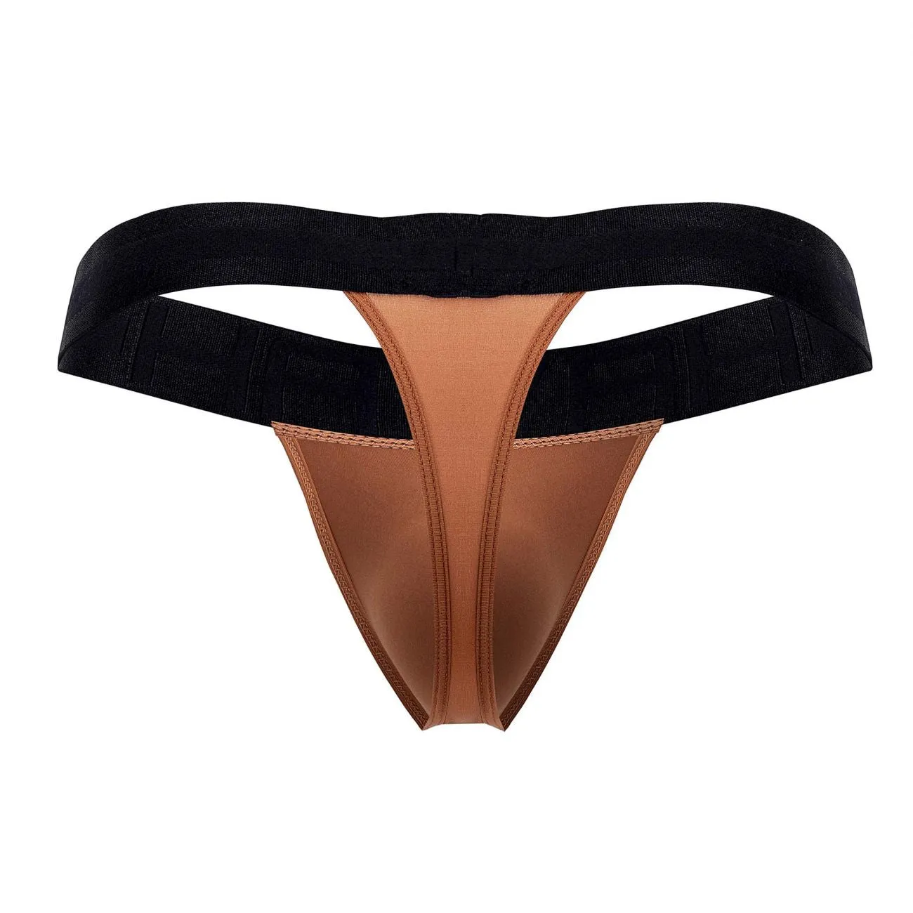 HAWAI 42163 Solid Microfiber Thongs Color Amber