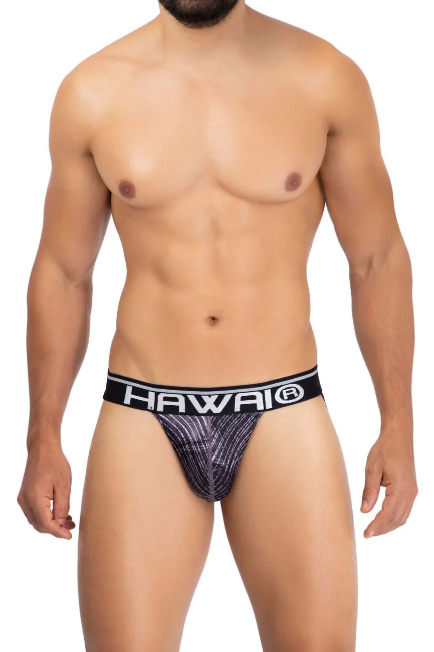 HAWAI 42165 Printed Microfiber Thongs Color Taupe