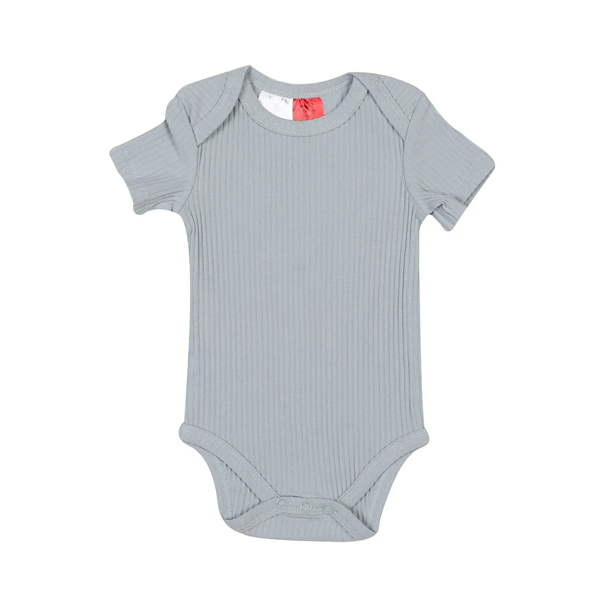 hi-hop Ribbed Short Sleeve Bodysuit