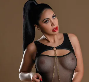 Highwaist Bodysuit With Chain