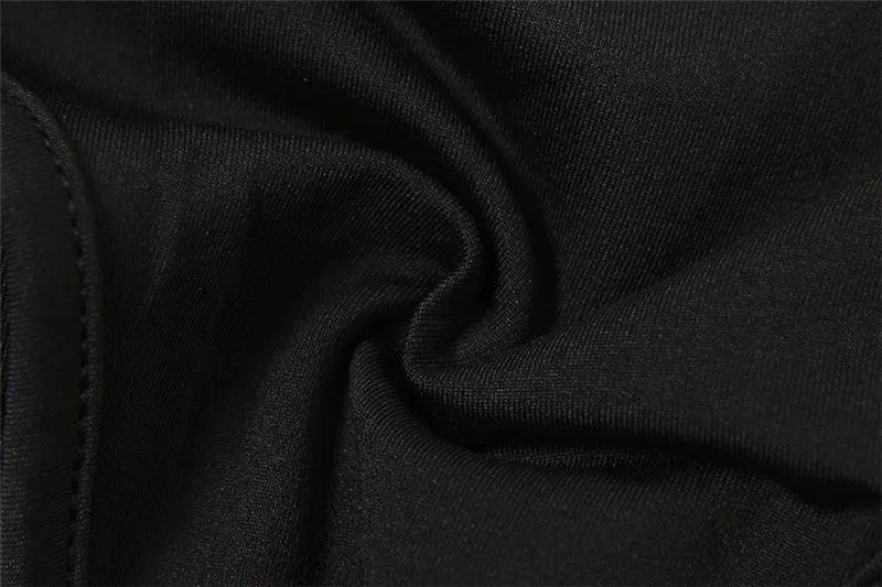 Hollow out irregular solid sleeveless bodysuit goth Alternative Darkwave Fashion goth Emo Darkwave Fashion