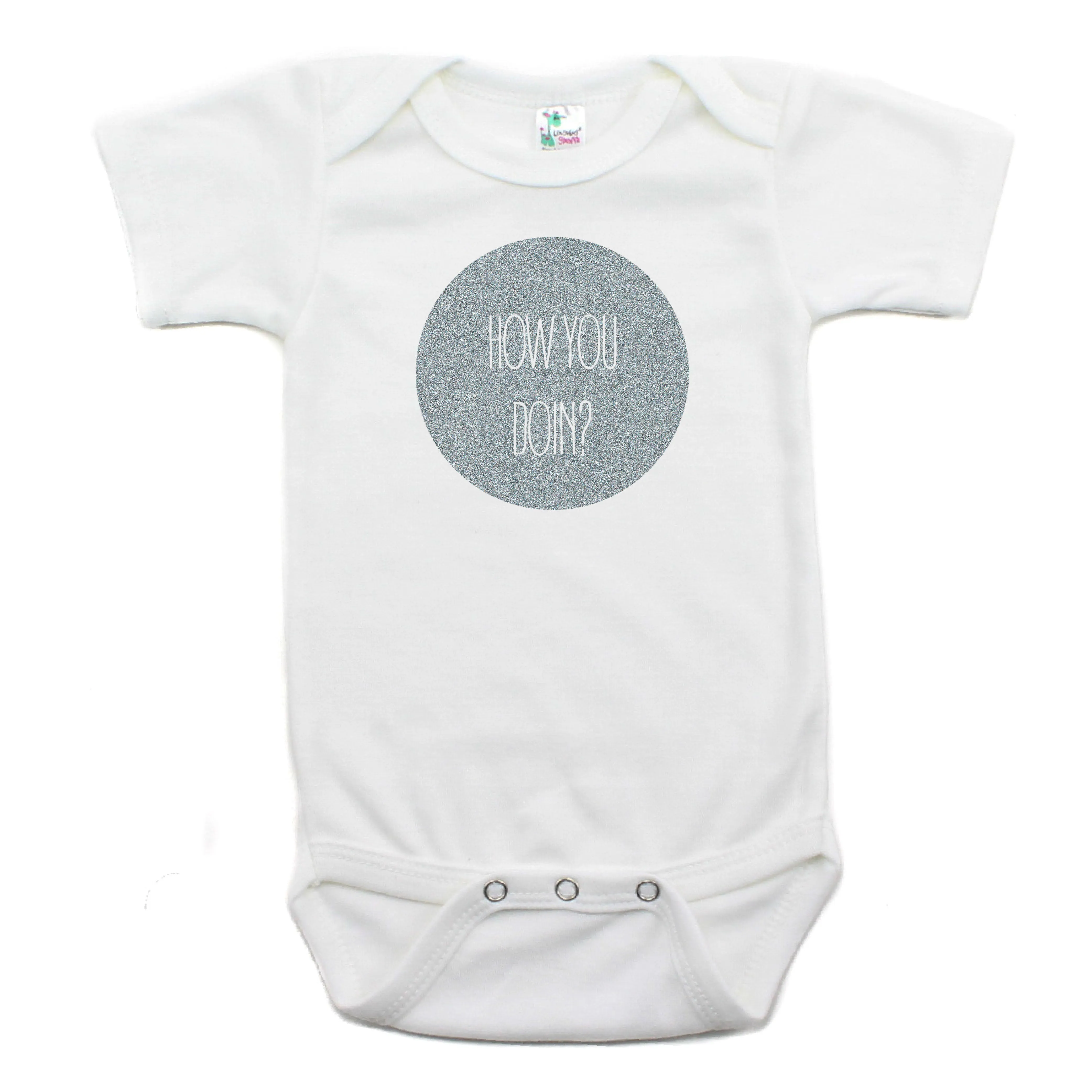 How You Doing Short Sleeve Bodysuit