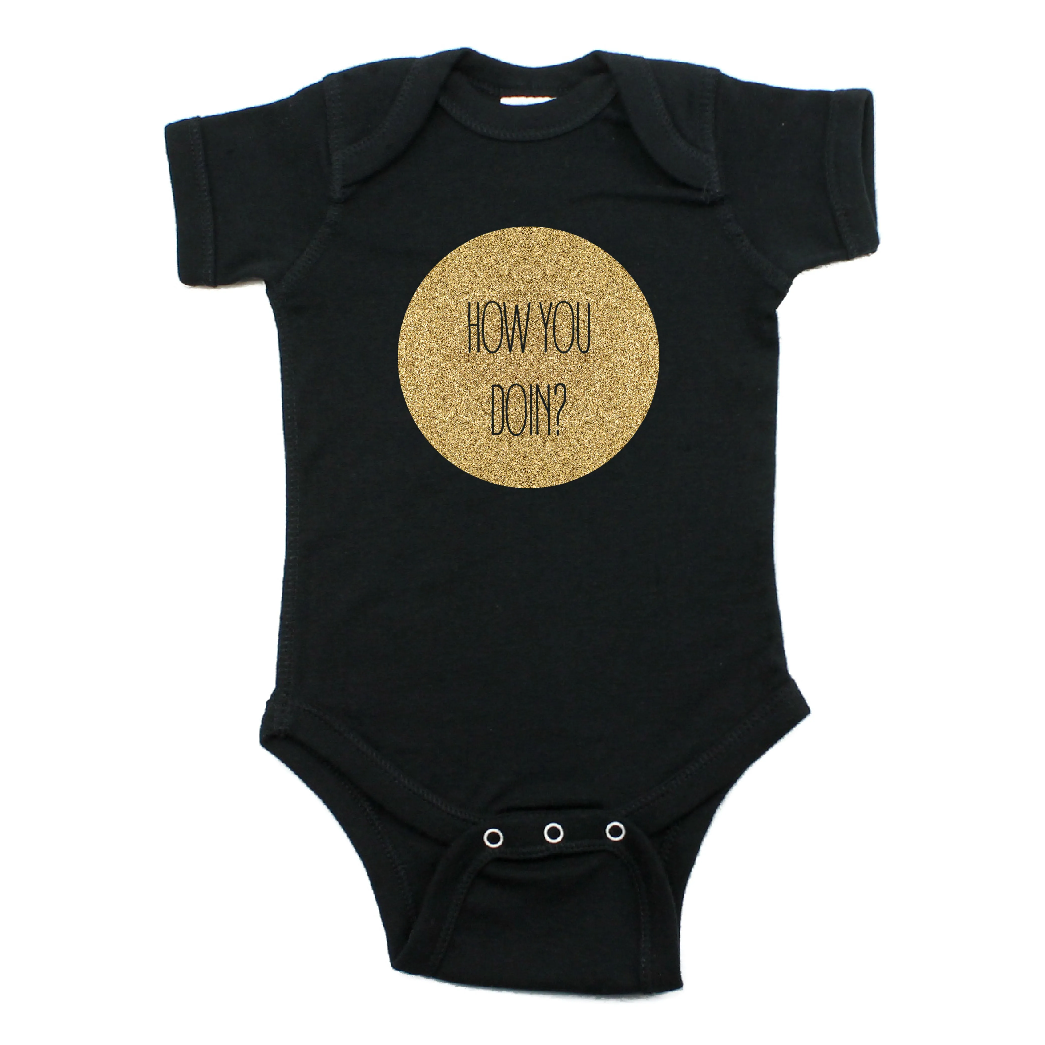 How You Doing Short Sleeve Bodysuit