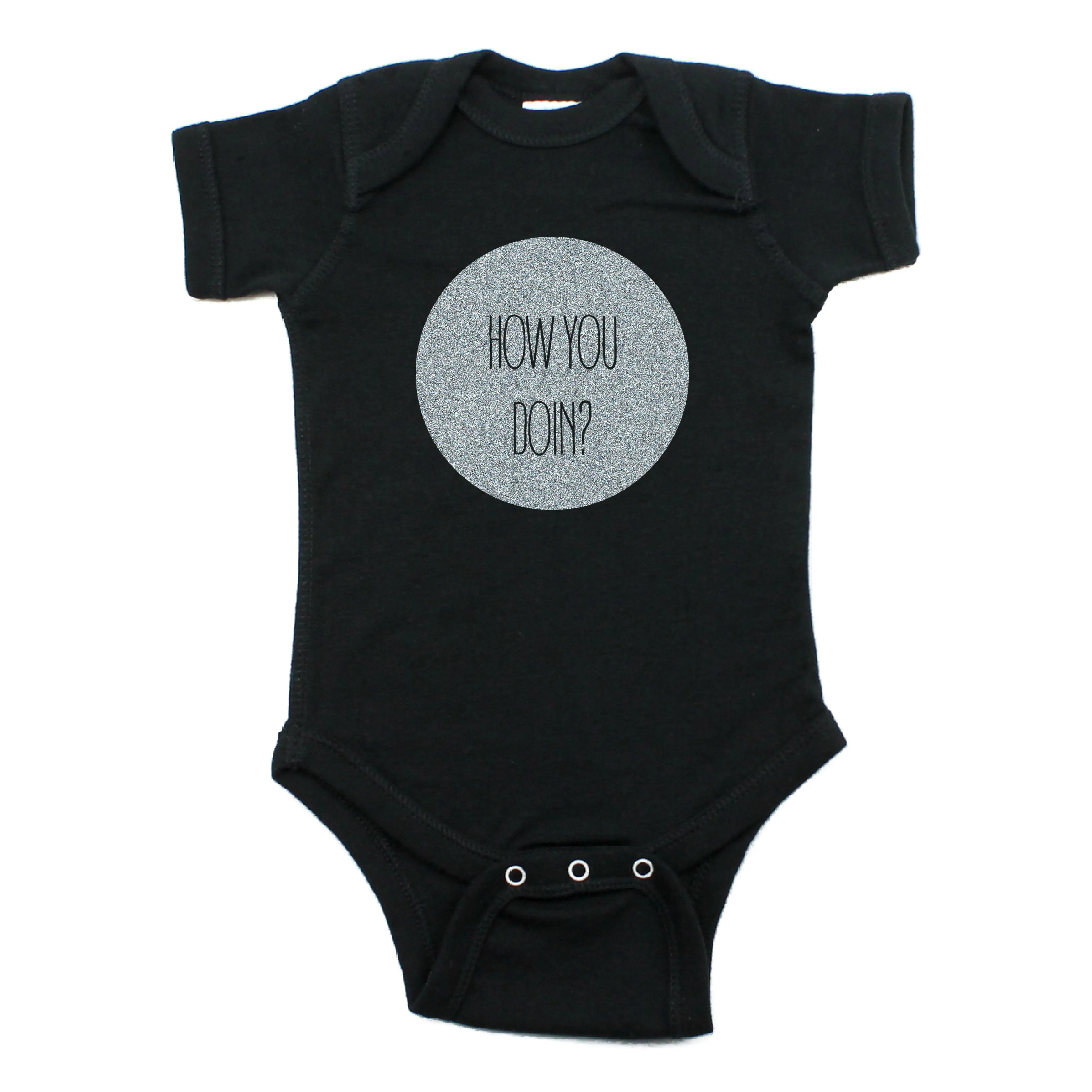 How You Doing Short Sleeve Bodysuit