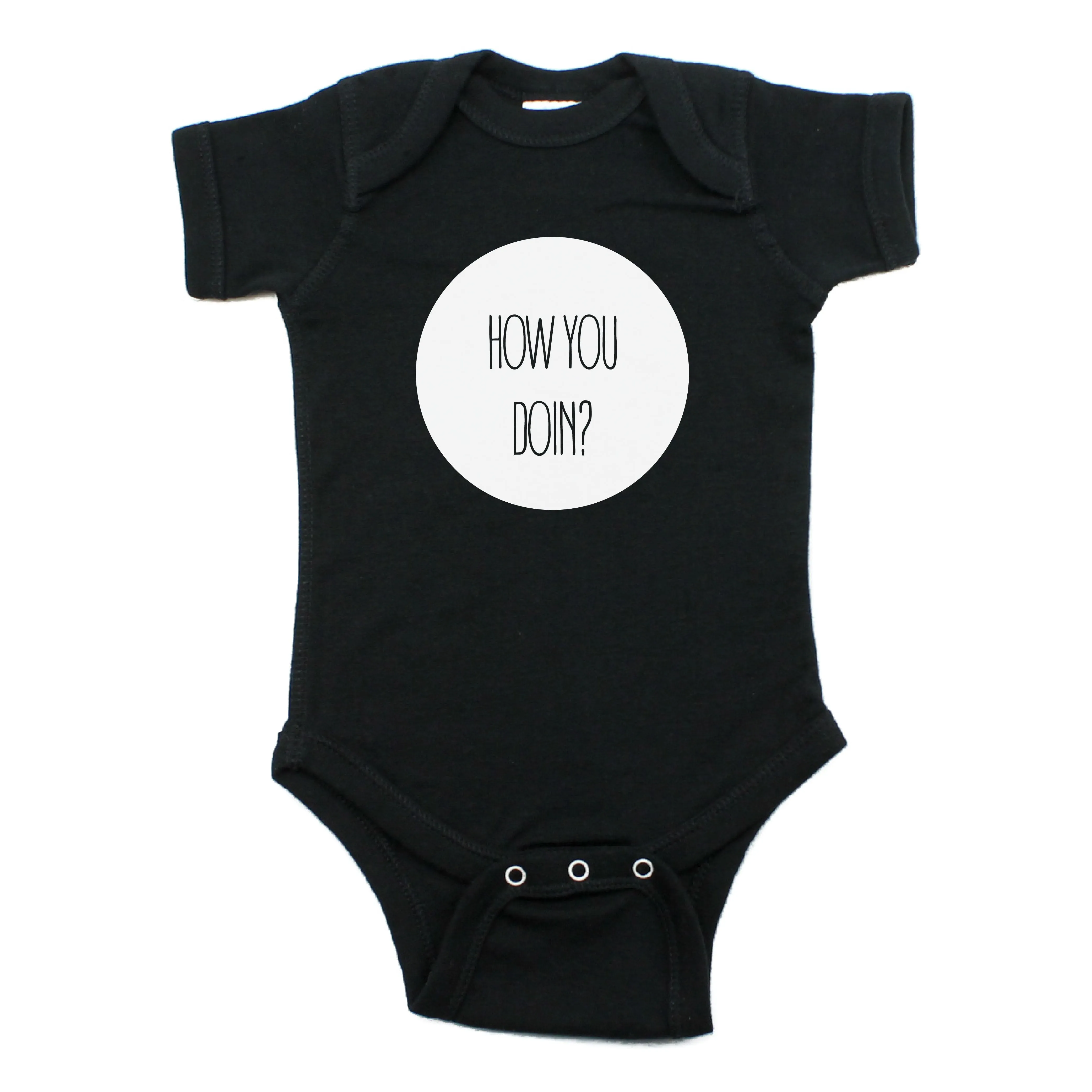 How You Doing Short Sleeve Bodysuit