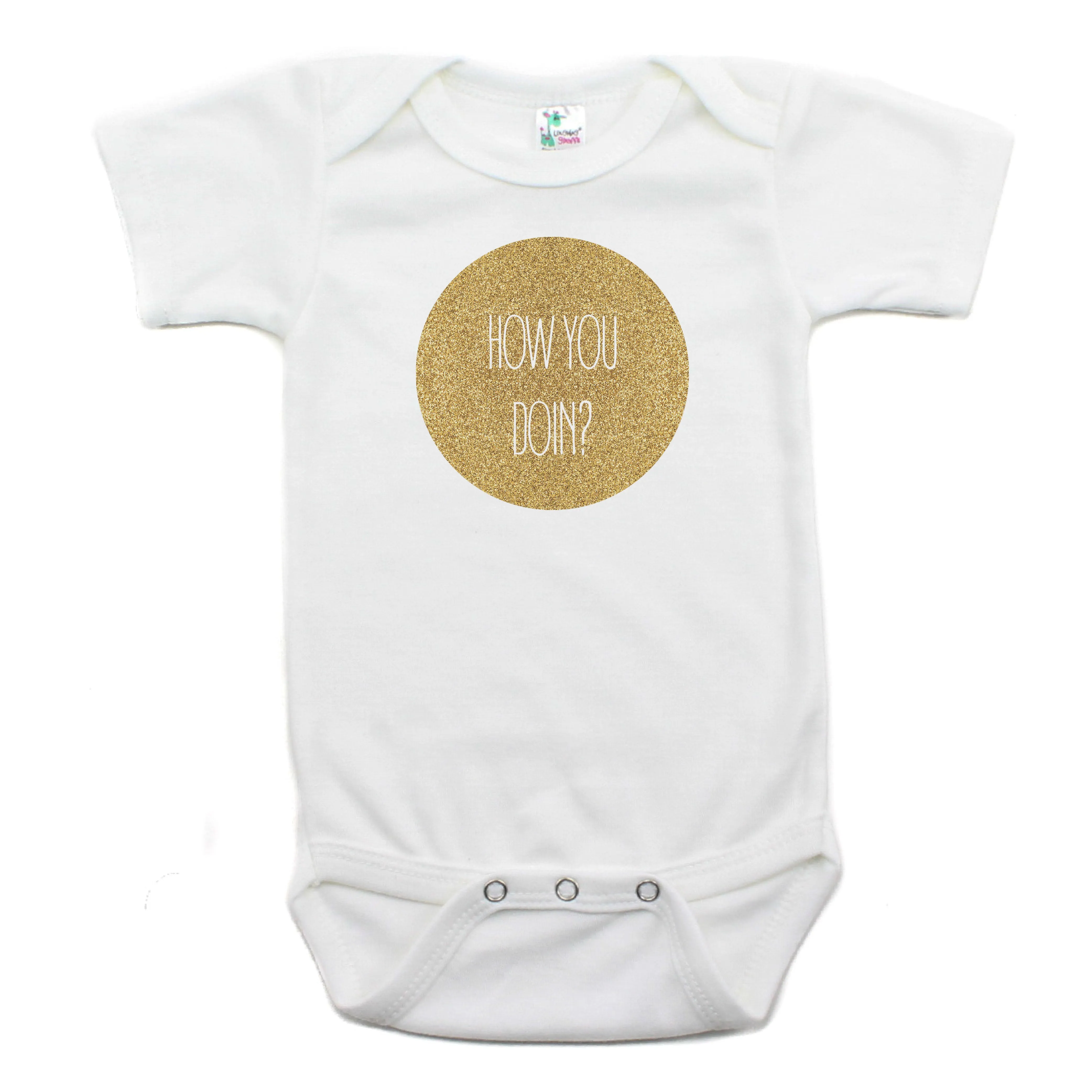 How You Doing Short Sleeve Bodysuit