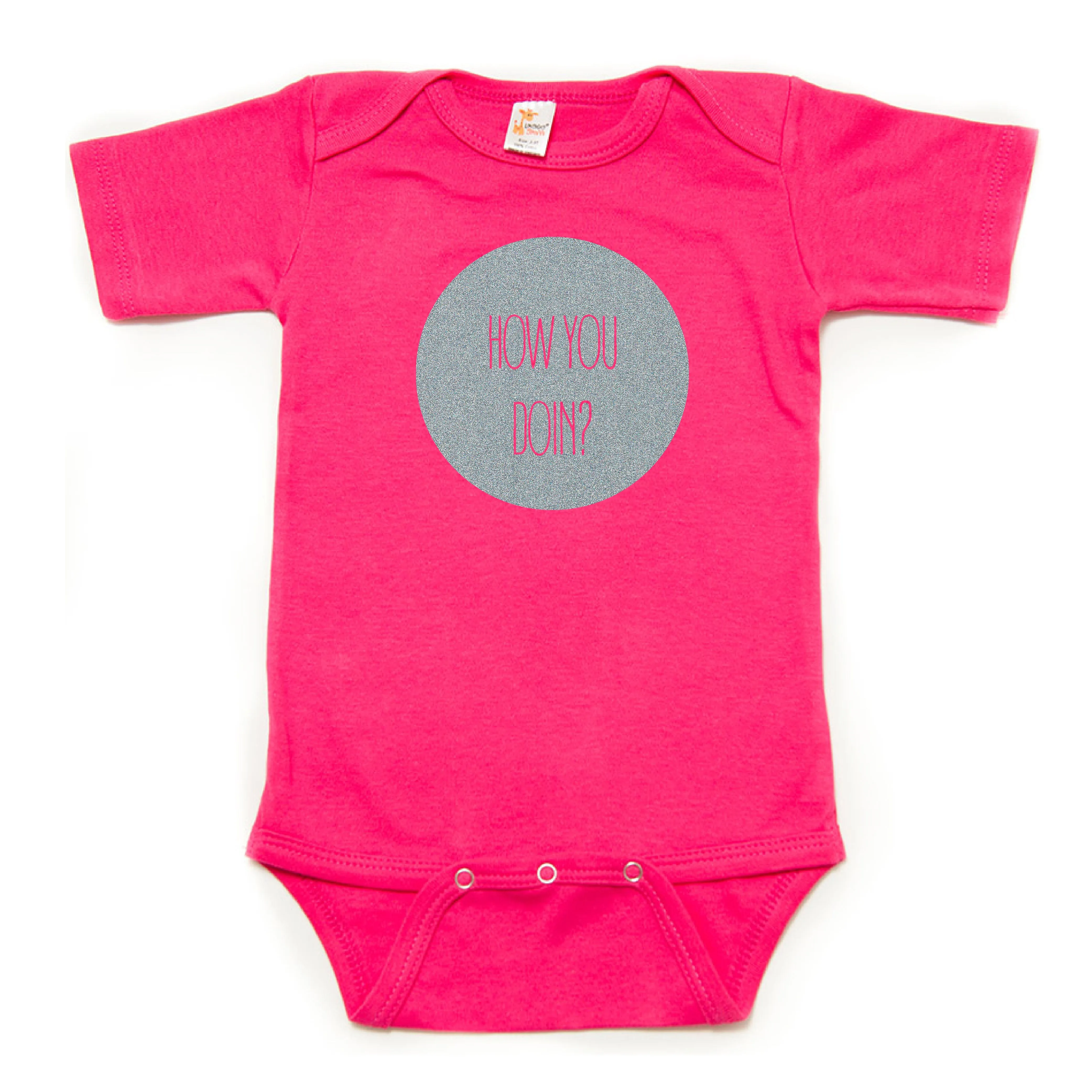How You Doing Short Sleeve Bodysuit