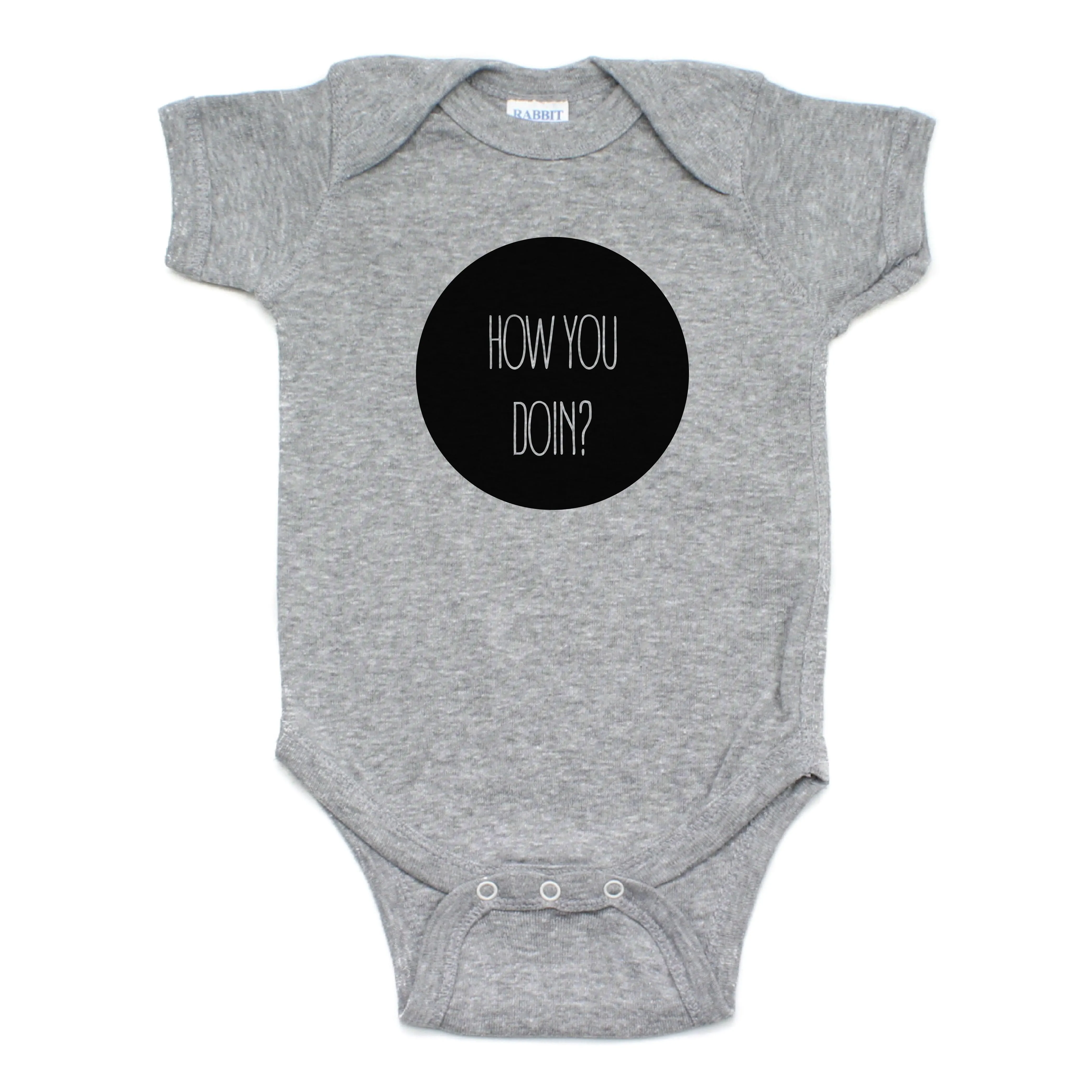 How You Doing Short Sleeve Bodysuit