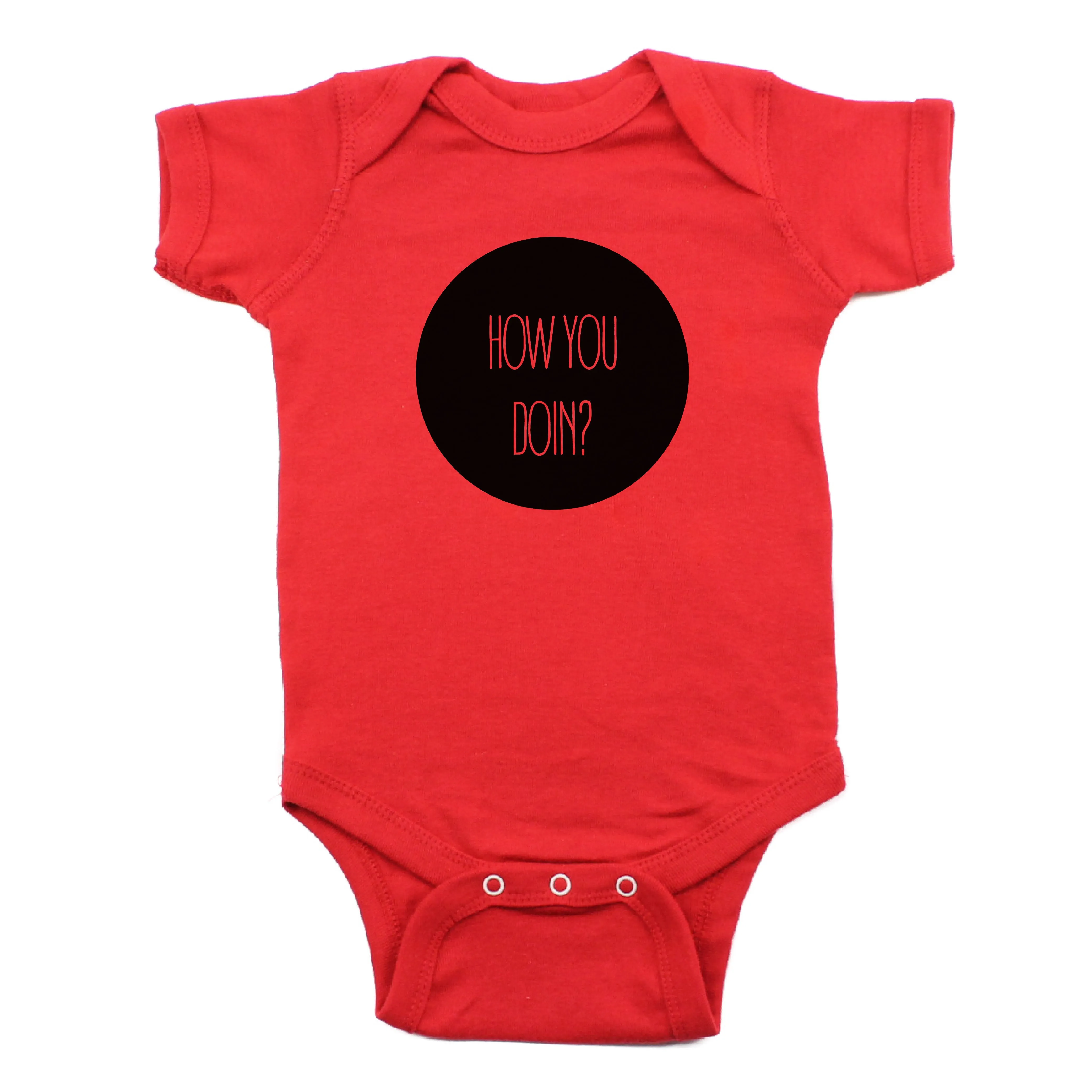 How You Doing Short Sleeve Bodysuit
