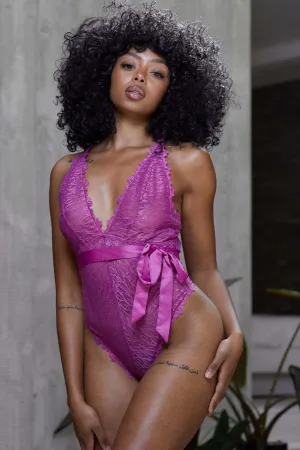 Hustler Margot Violet High Apex Plunge Body
