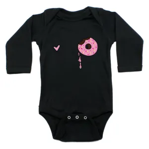 I Love Donut SPK Long Sleeve 100% Cotton Bodysuit