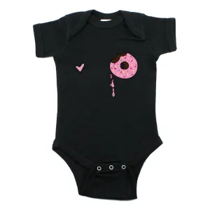 I Love Donut SPK Short Sleeve 100% Cotton Bodysuit