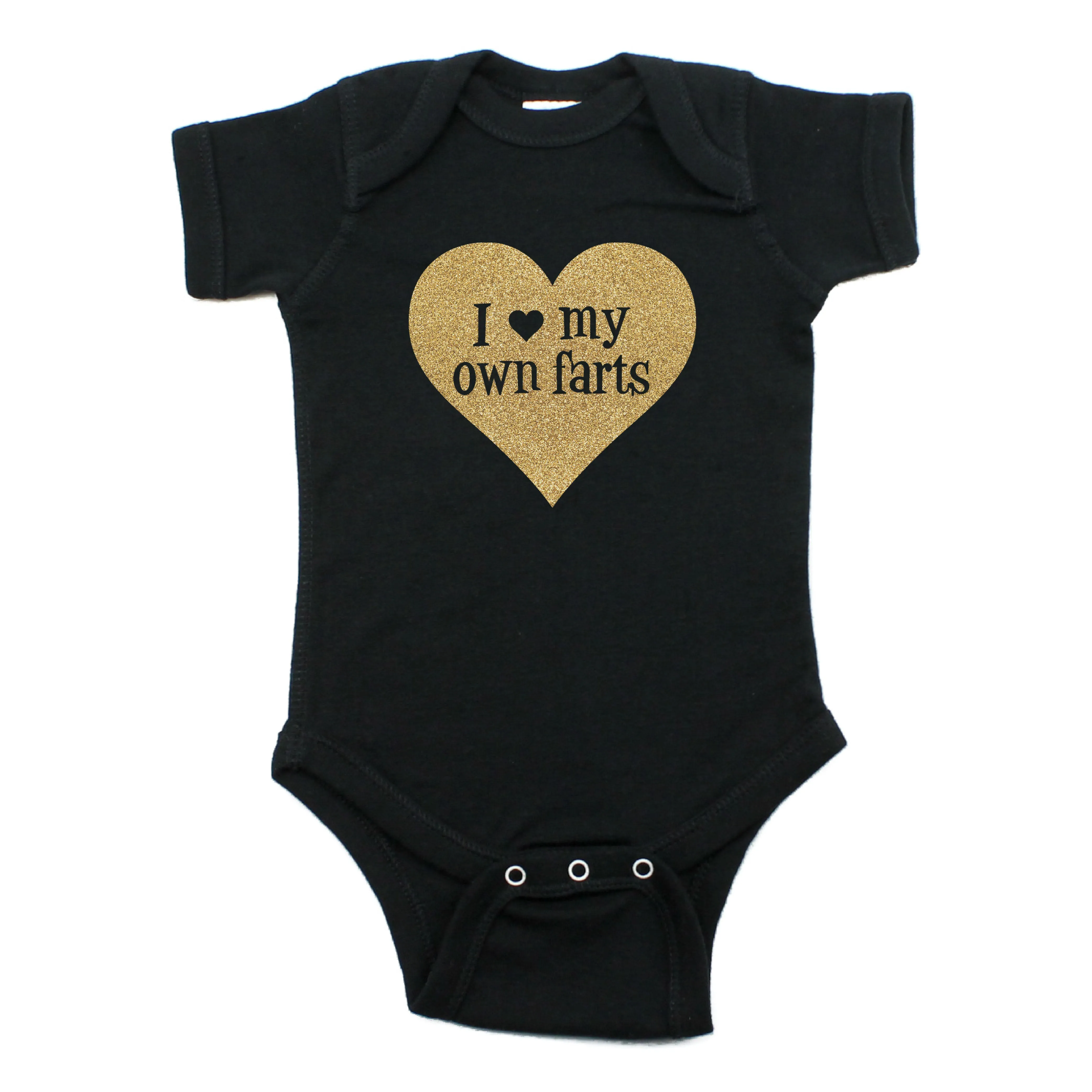 I Love My Own Farts Short Sleeve 100% Cotton Bodysuit