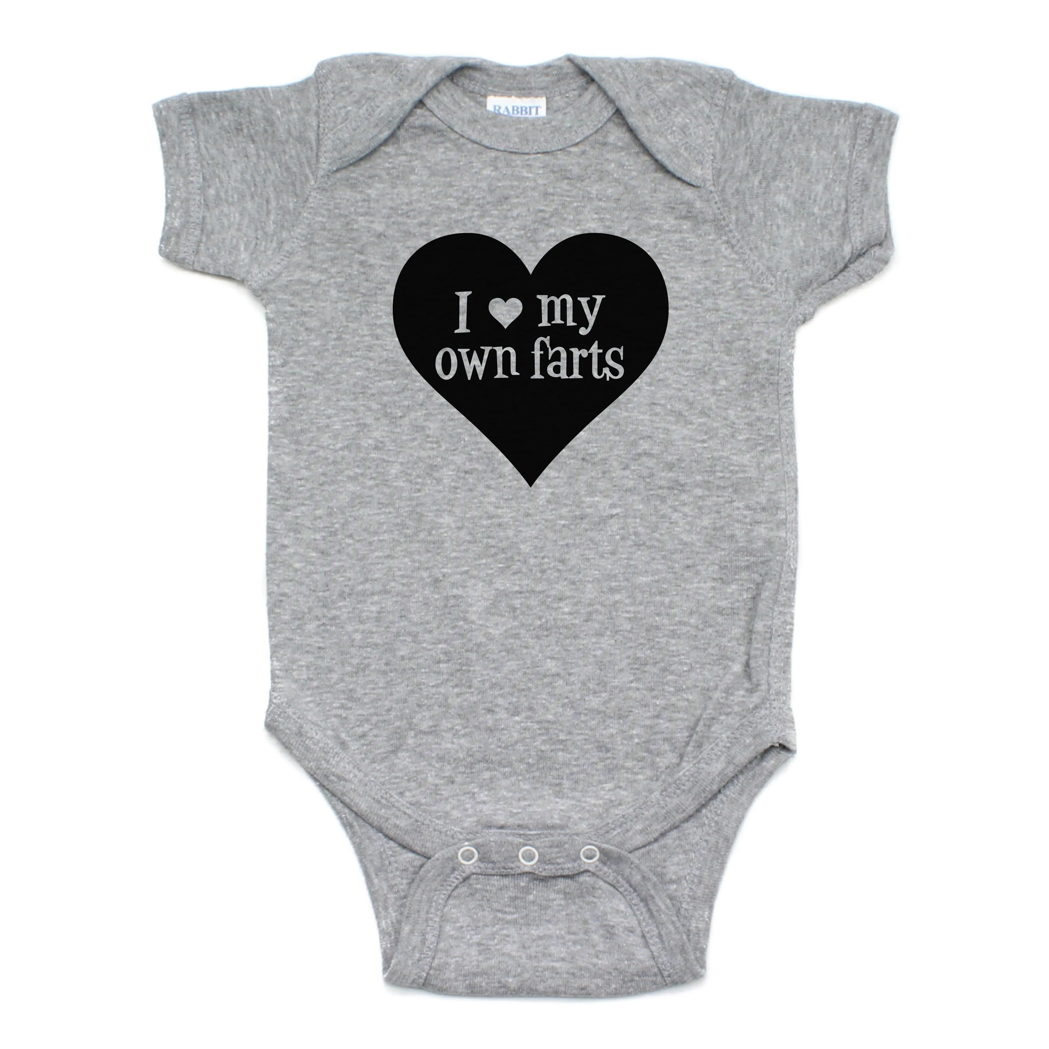 I Love My Own Farts Short Sleeve 100% Cotton Bodysuit