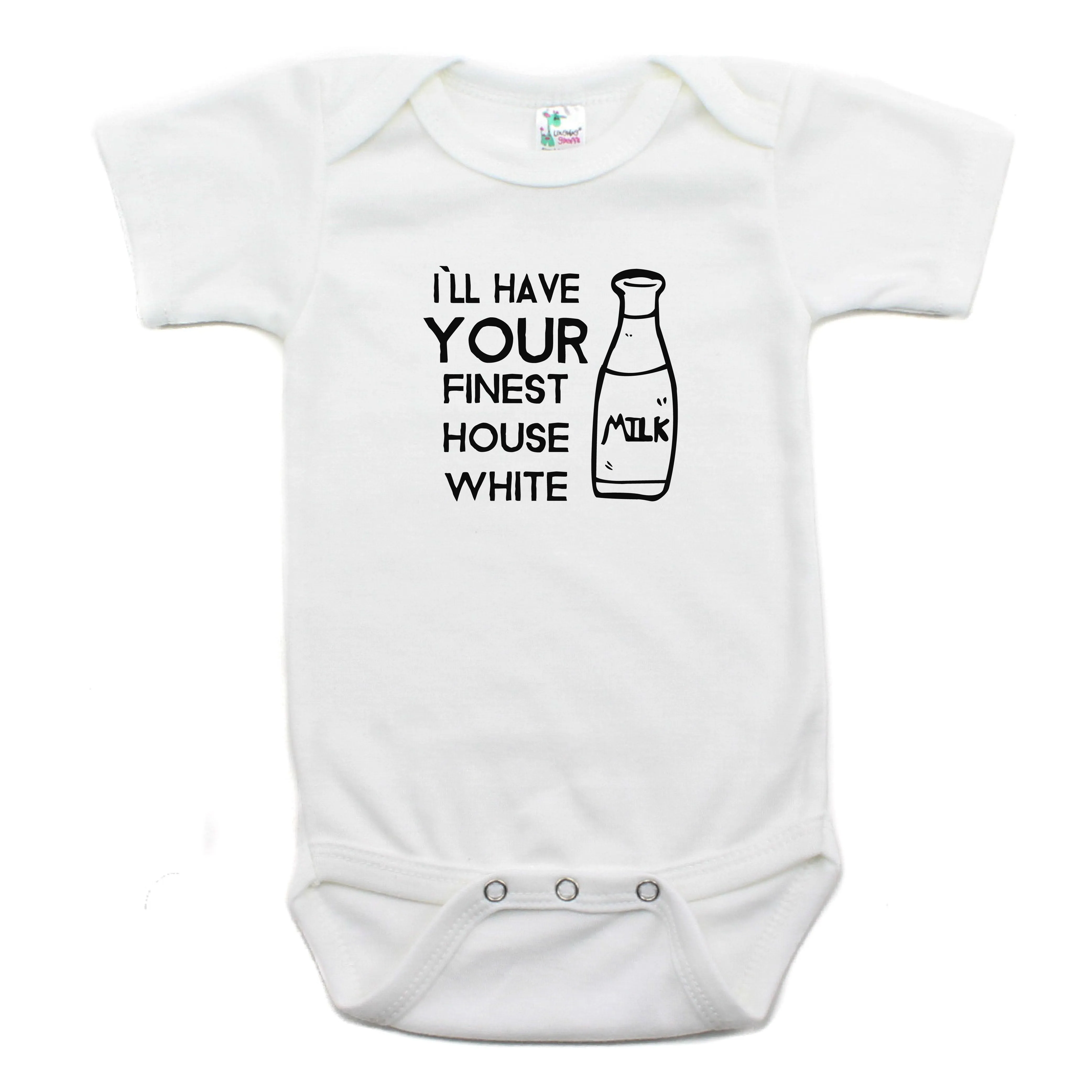I'll Have Your Finest House Short Sleeve Bodysuit